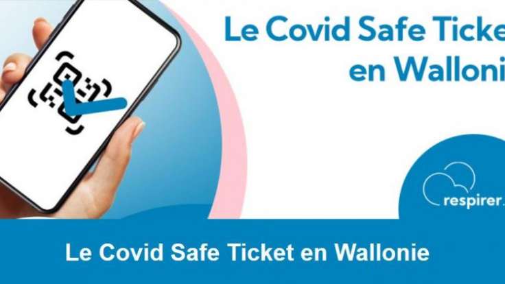 Covid Safe Ticket sur site lavano